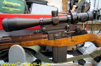 Leatherwood M1200-XLR 6-24x50mm on Bula Defense M14