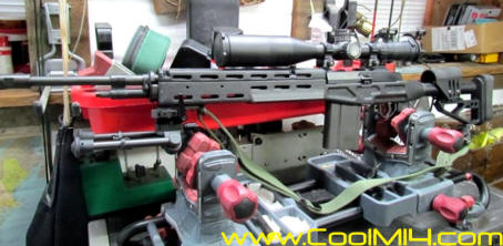 Bula XM21 M14 with S7 Bipod and Night Force Scope