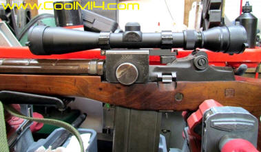 M14 E2 Rifle with Scope