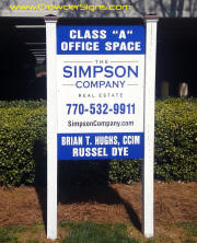 Simpson Marketing Sign