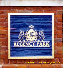 Regency Park Main Entrance Sign